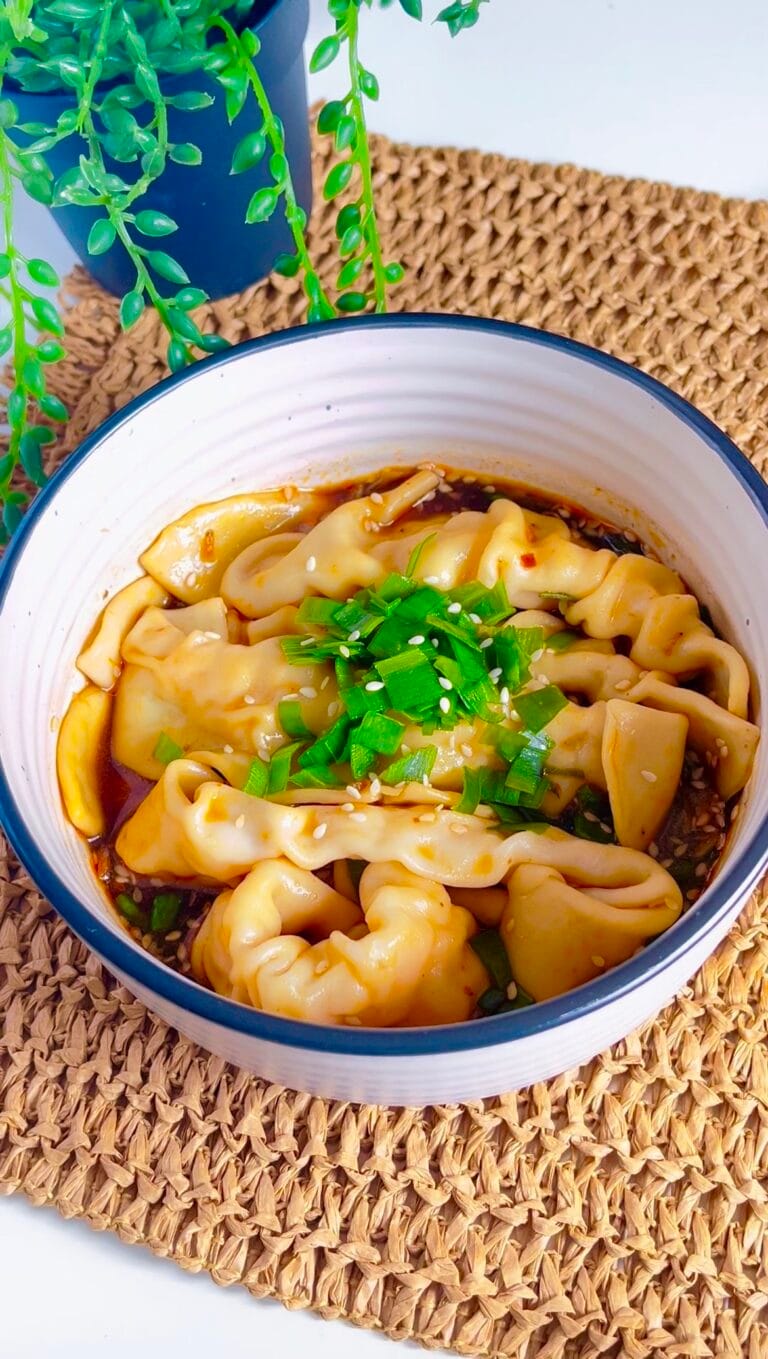 Hand-pulled Noodles Stuffed With Shrimp Paste