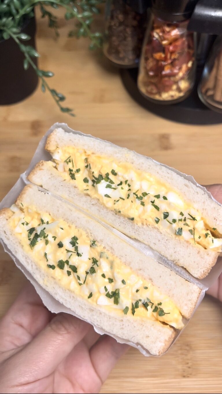 Japanese Egg Sandwich (Tamago Sando)