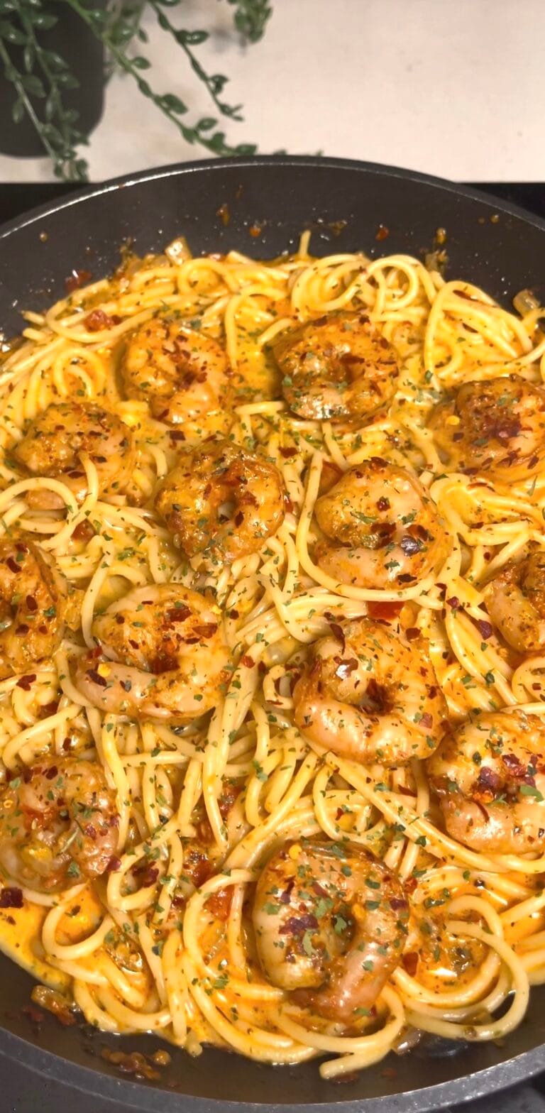 20 Min Cajun Shrimp Pasta