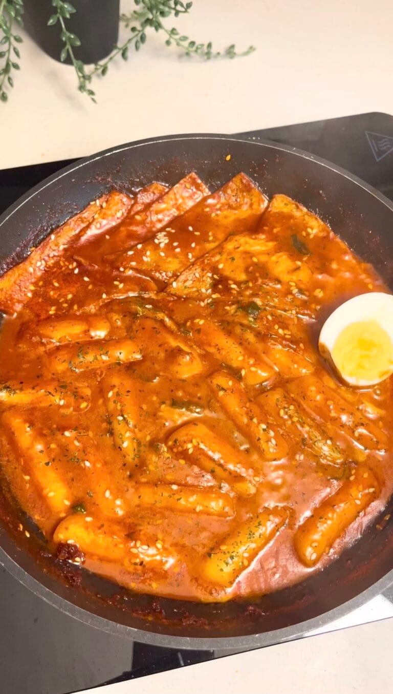 20 Min Cheese Tteokbokki