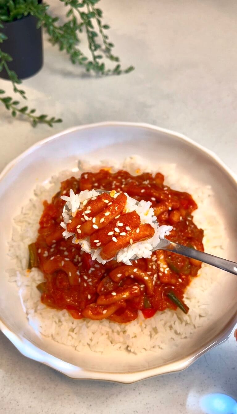 Korean Spicy Stir-fried Squid